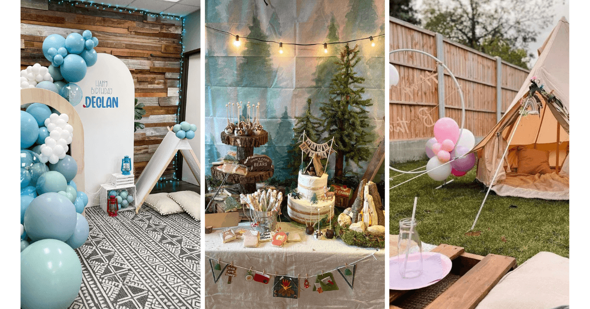 Camping Birthday Party Ideas