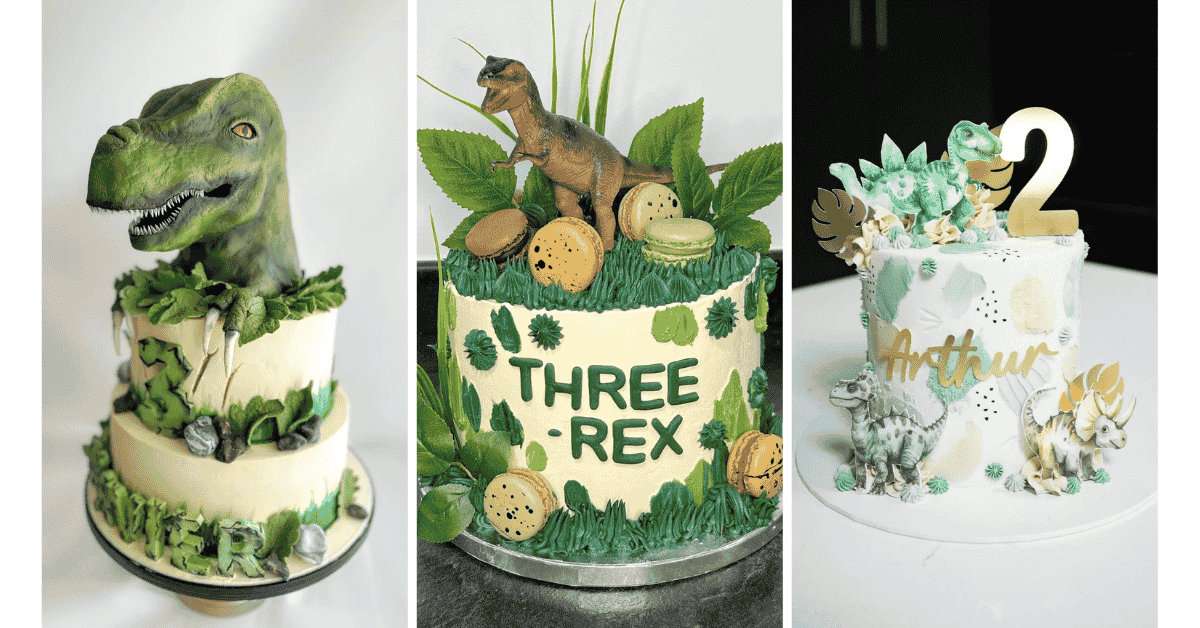 20 Dinosaur Birthday Cake Ideas | Roarsome Cakes for Kids’ Parties