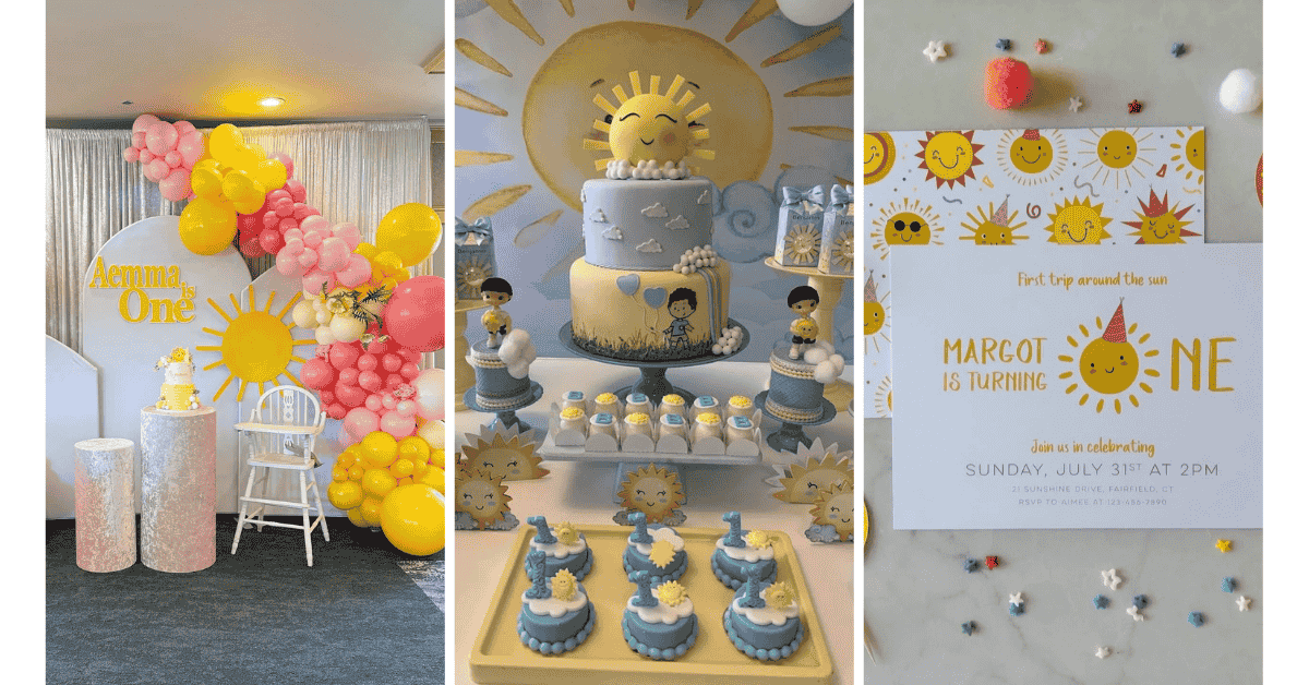 Sunshine Birthday Party Ideas