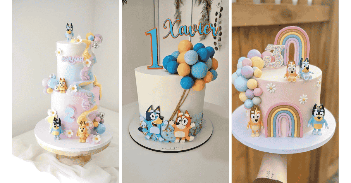 20 Bluey Birthday Cakes So Cute, You Won’t Want to Slice Them!