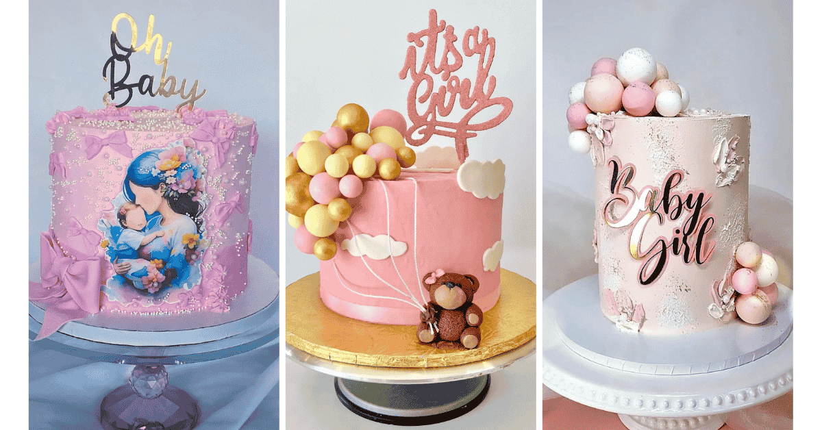 20 Baby Shower Cakes for Girls – Sweet & Adorable Cake Ideas