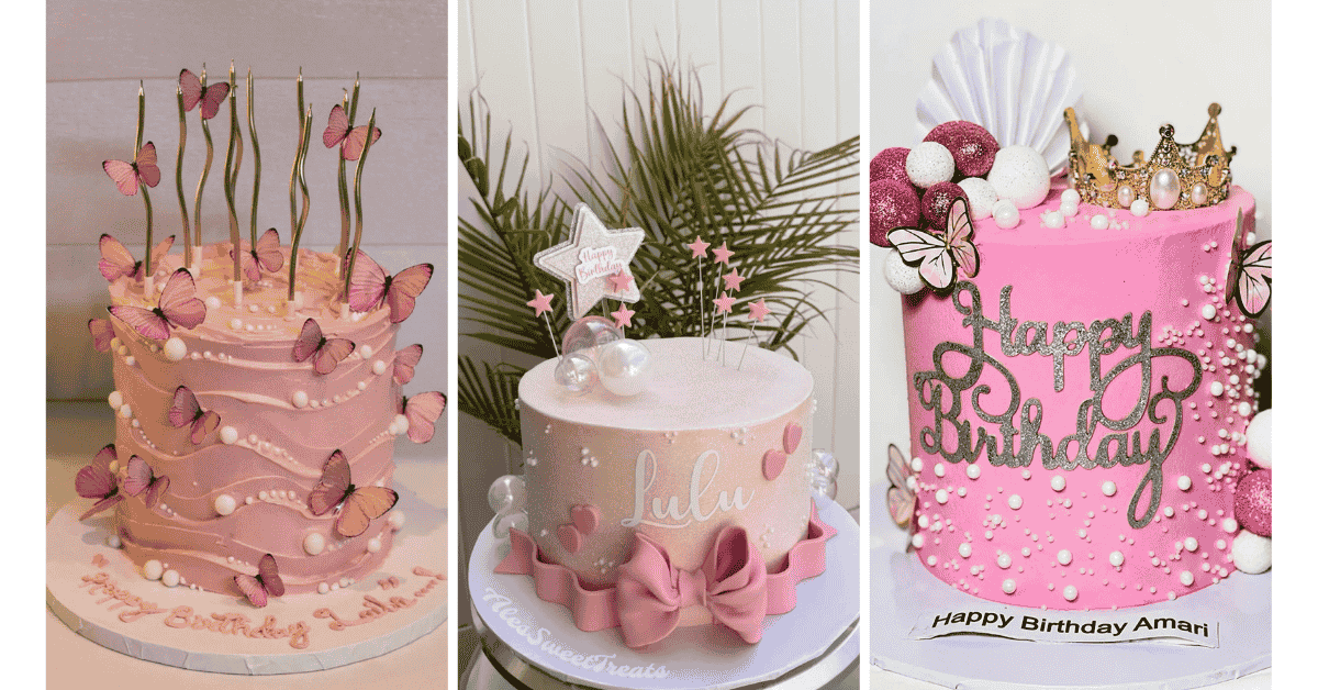 20+ Pretty Pink Birthday Cake Ideas for Every Age