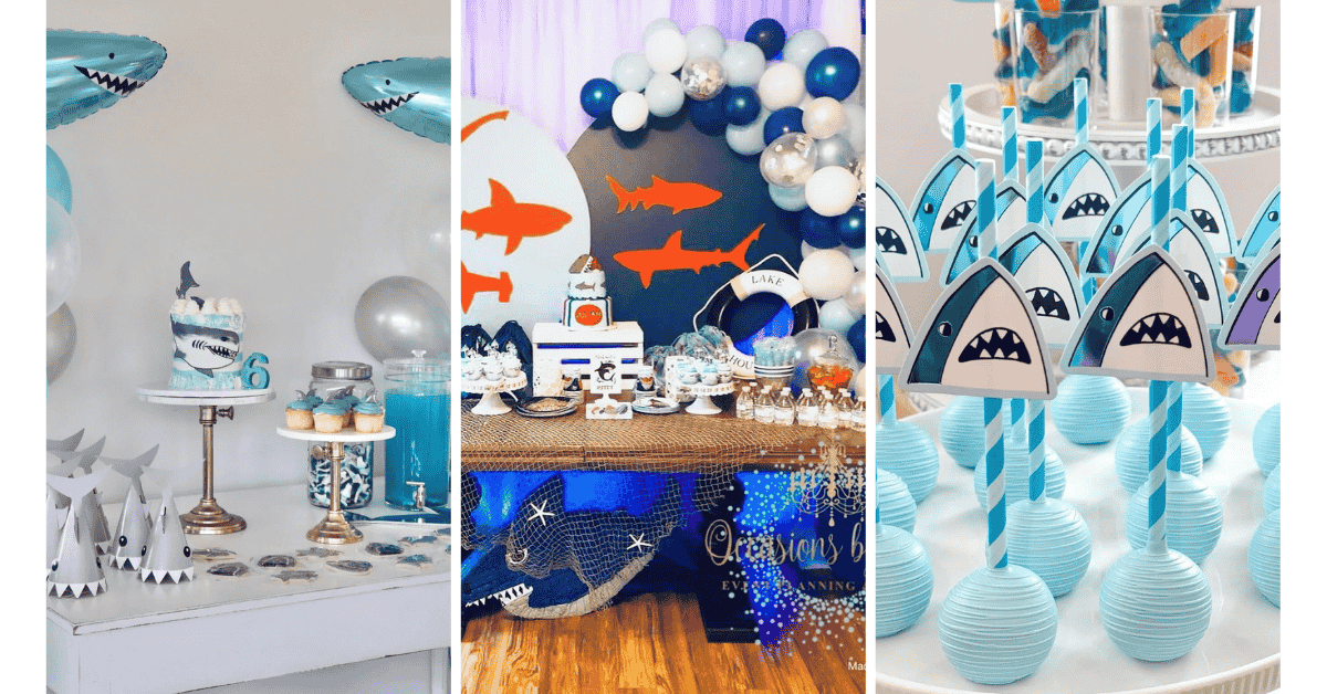 shark baby shower