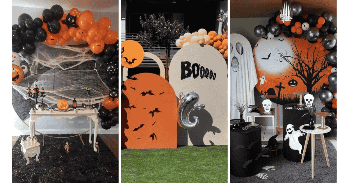 20 Creative Halloween Party Background Ideas