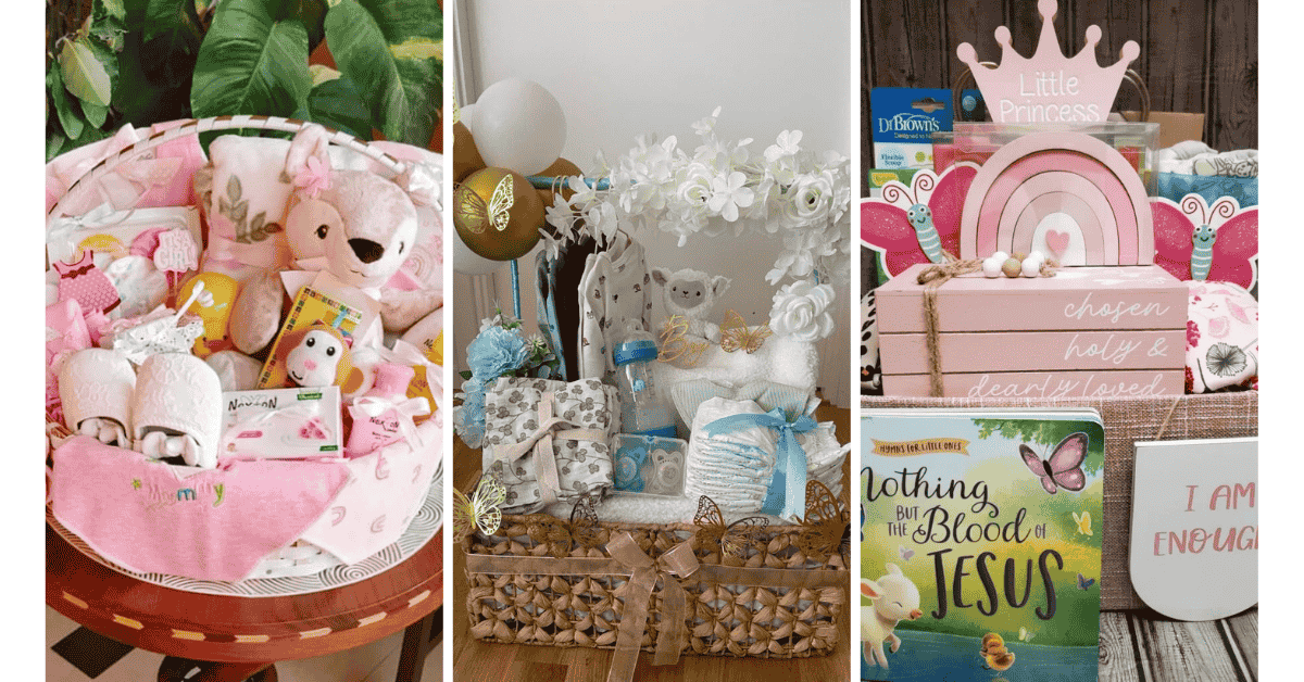 20 Baby Shower Gift Basket Ideas | Thoughtful & Creative Gift Inspiration