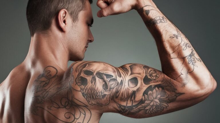 do tattoos stretch when you gain muscle