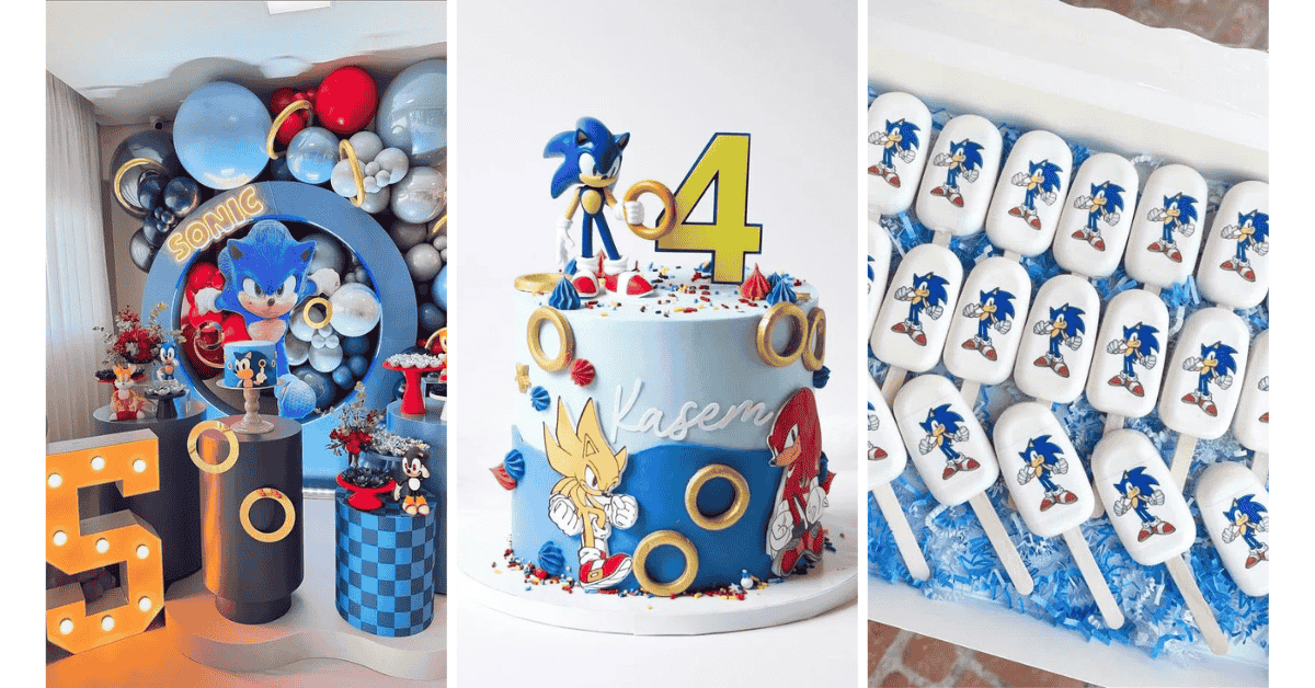 20 Sonic the Hedgehog Birthday Party | Fun Kids Party Ideas