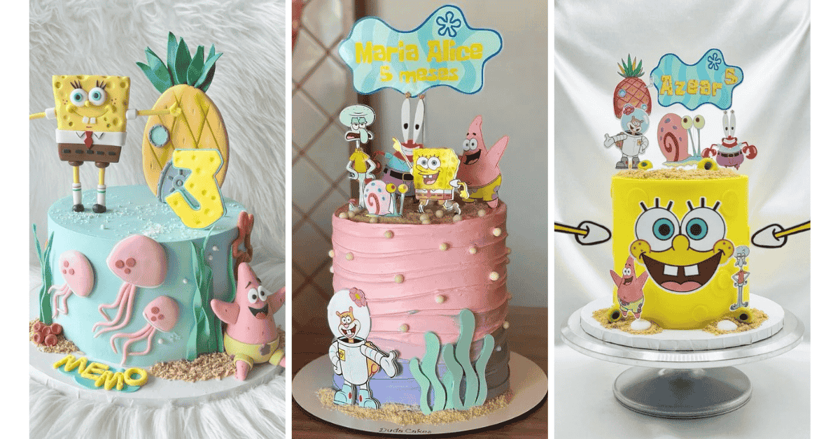 20 SpongeBob Birthday Cake Ideas | Fun & Creative Cake Designs