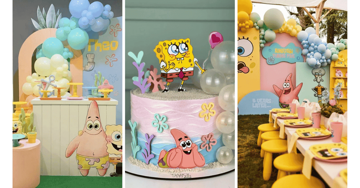 20 SpongeBob Themed Birthday Party Ideas | Fun & Creative Decorations