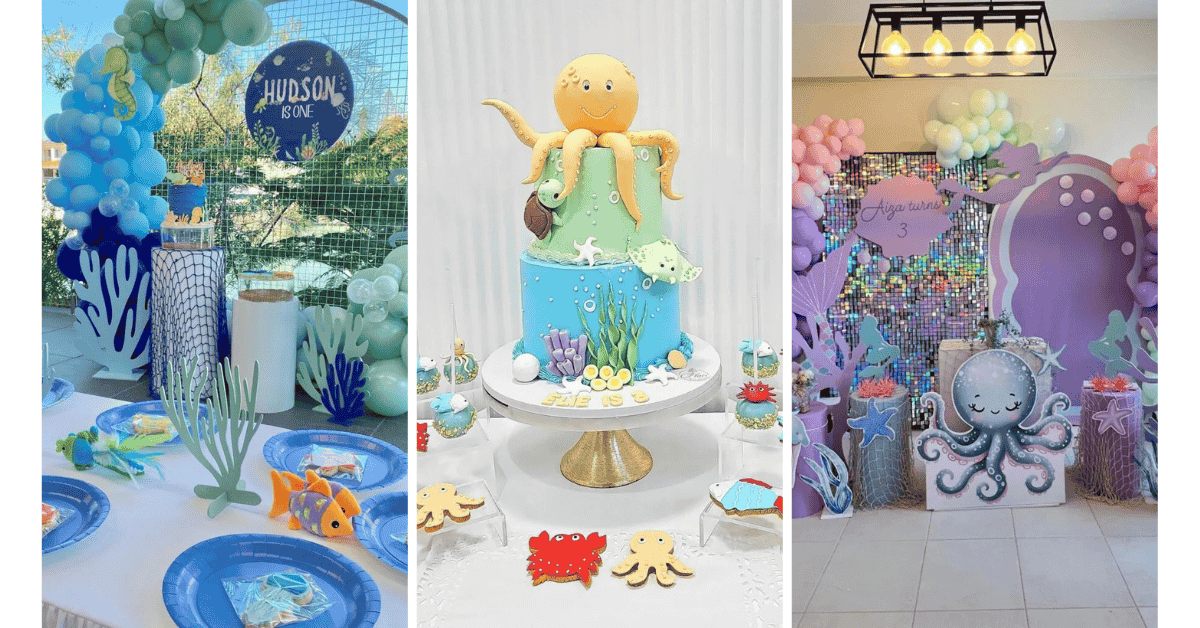 20 Under the Sea Birthday Party Ideas for Kids & Adults