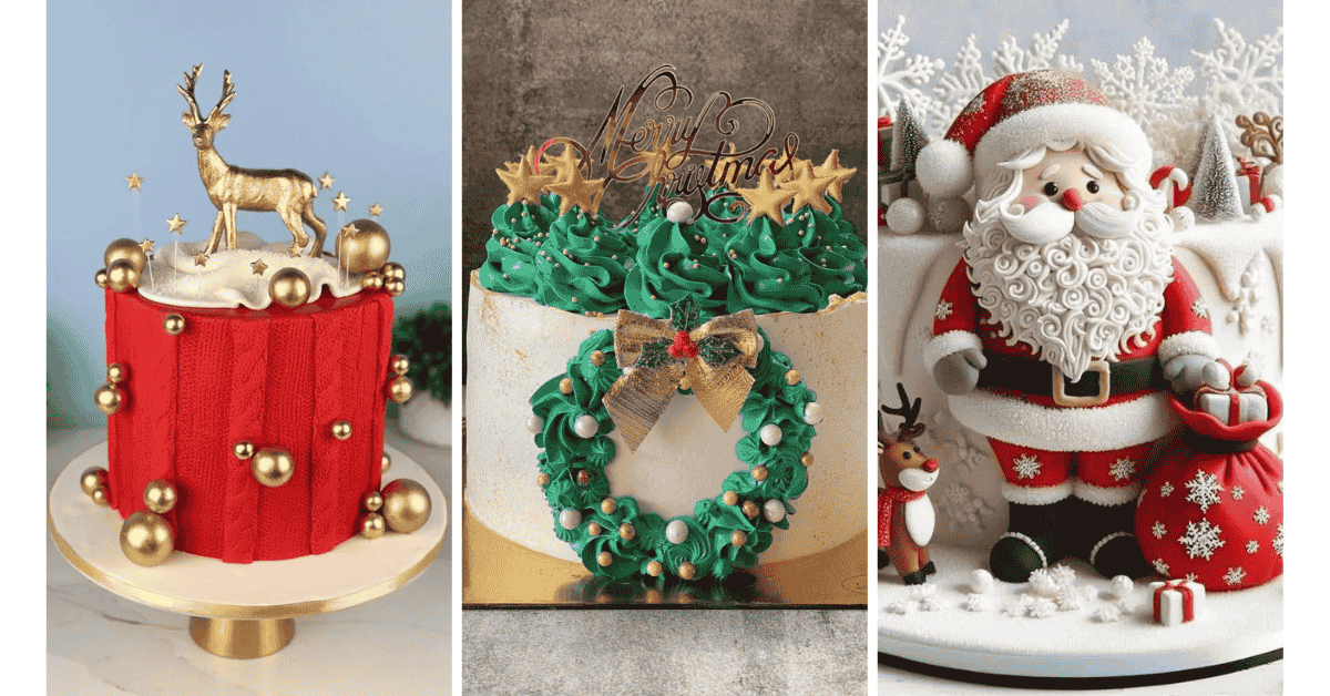 20 Delicious Christmas Cake Ideas | Decorating Inspiration