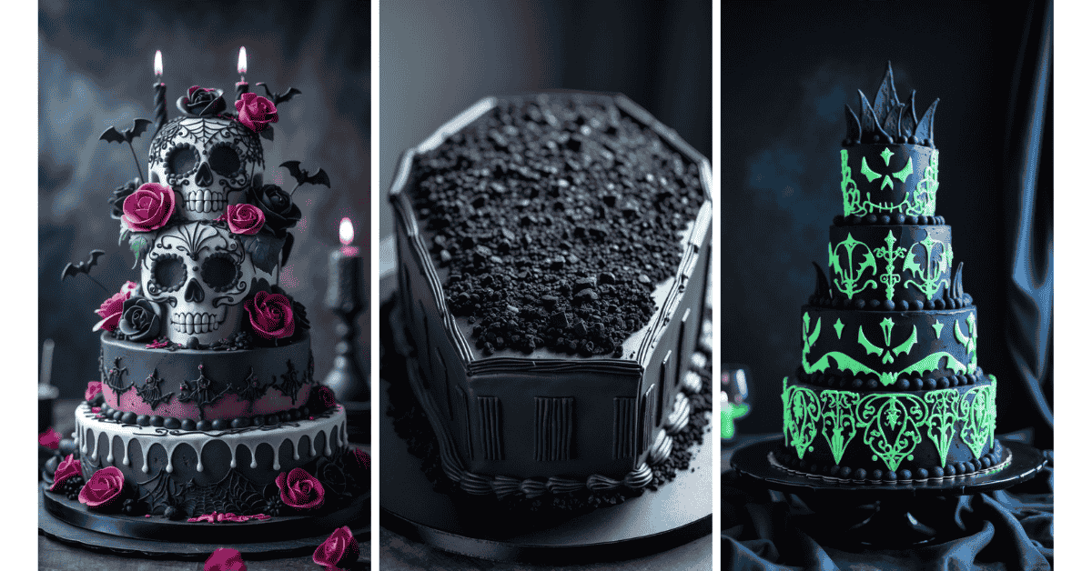 19 Gothic Birthday Cakes Ideas for Unique and Stylish Celebrations